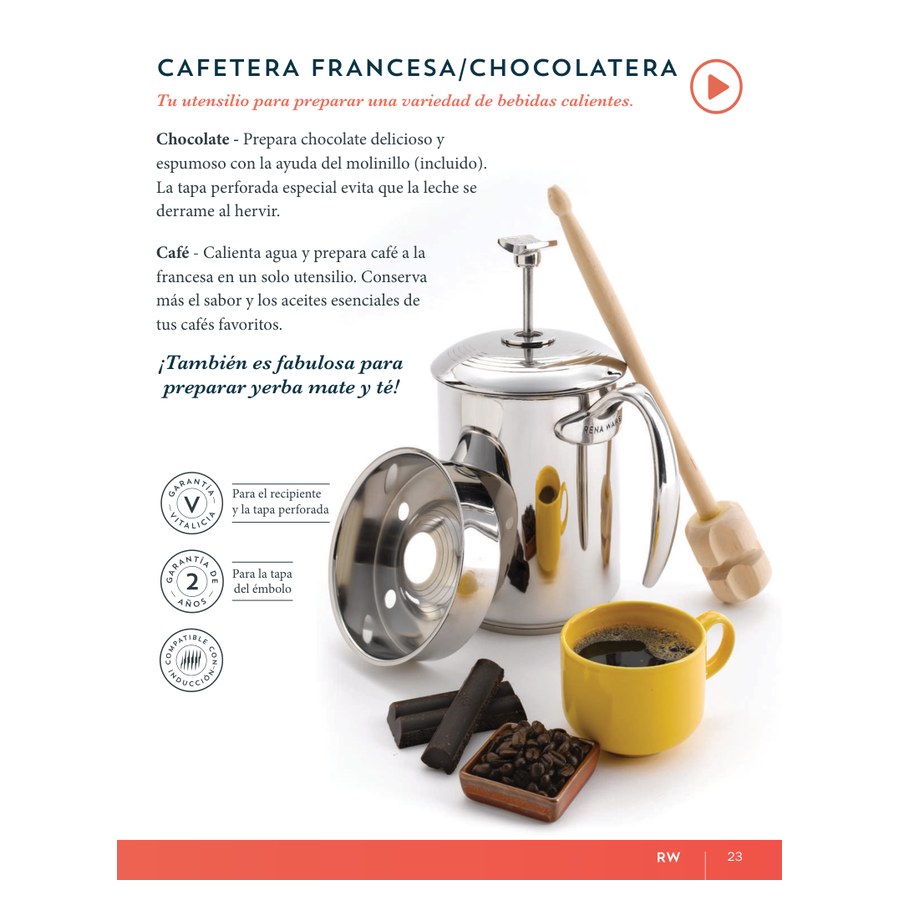 Cafetera Francesa / Chocolatera
